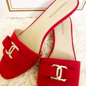 NEW Red Sandals 7M